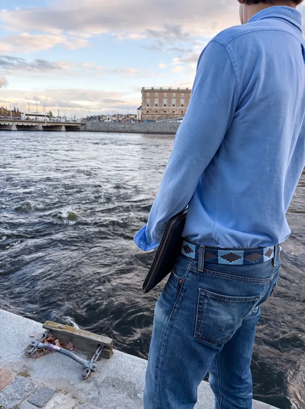 Nordforsstockholm belt worn in the lookbook, image 4
